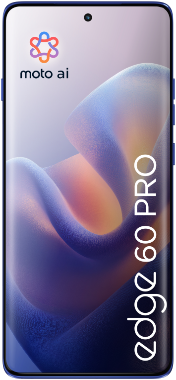 Motorola edge 60 pro 16,9 cm (6.67") SIM doble Android 15 5G USB Tipo C 12 GB 512 GB 6000 mAh Azul