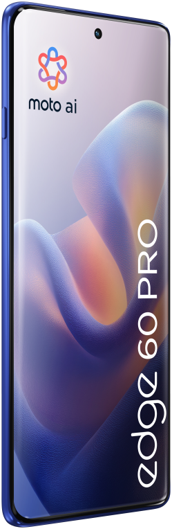 Motorola edge 60 pro 16,9 cm (6.67") SIM doble Android 15 5G USB Tipo C 12 GB 512 GB 6000 mAh Azul
