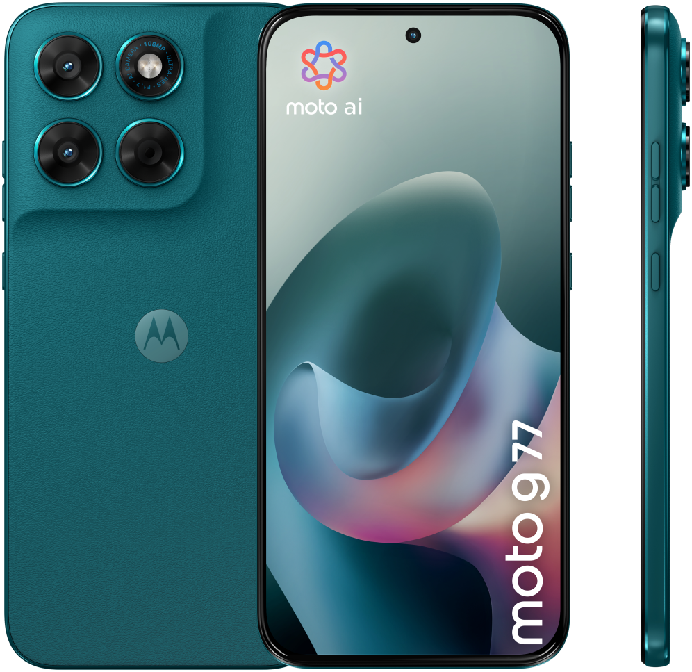 Motorola moto g77 17,3 cm (6.8") Ranura híbrida Dual SIM Android 16.0 5G USB Tipo C 8 GB 256 GB 5200 mAh Verde