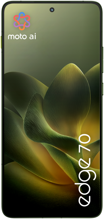 Motorola edge 70 17 cm (6.7") SIM doble Android 16.0 5G USB Tipo C 12 GB 512 GB 4800 mAh Verde