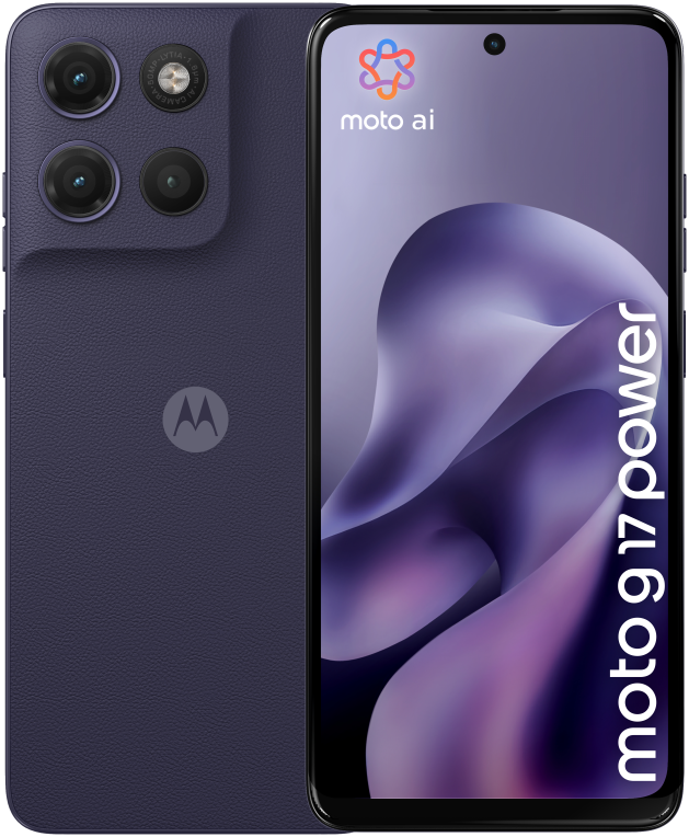 Motorola moto g17 power 17,1 cm (6.72") Ranura híbrida Dual SIM Android 15 USB Tipo C 4 GB 256 GB 6000 mAh Púrpura