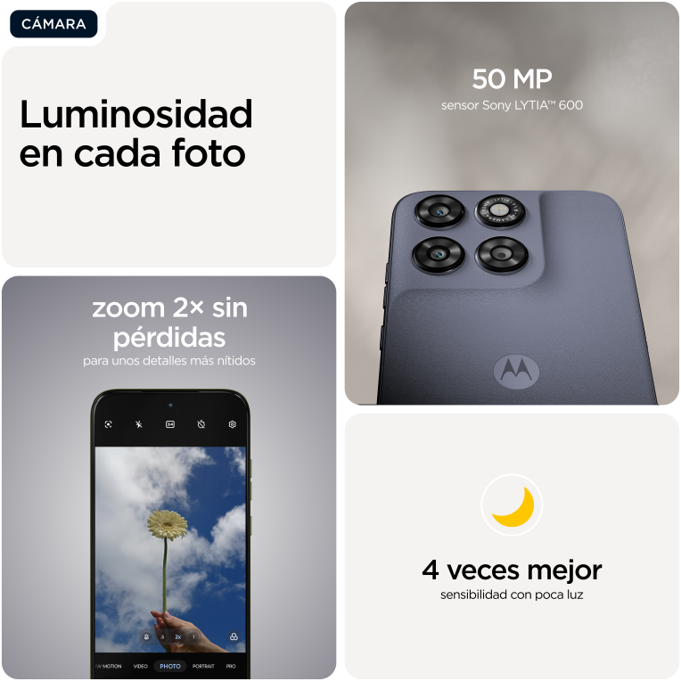 Motorola moto g67 17,3 cm (6.8") Ranura híbrida Dual SIM Android 16.0 5G USB Tipo C 4 GB 256 GB 5200 mAh Gris