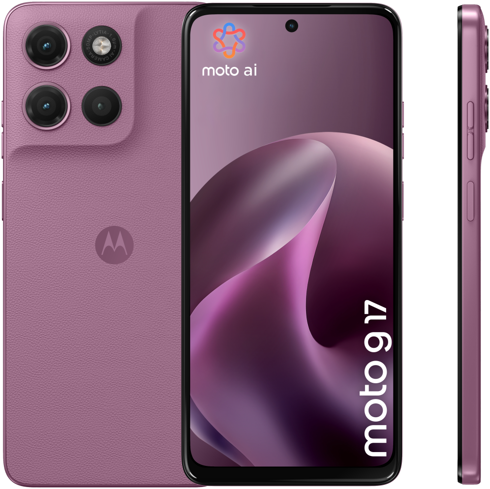 Motorola moto g17 17,1 cm (6.72") SIM doble Android 15 USB Tipo C 4 GB 256 GB 5200 mAh Rosa