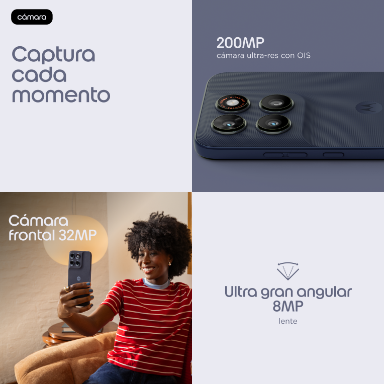 Motorola moto g87 17,2 cm (6.78") Ranura híbrida Dual SIM Android 16.0 5G USB Tipo C 8 GB 256 GB 5200 mAh Gris