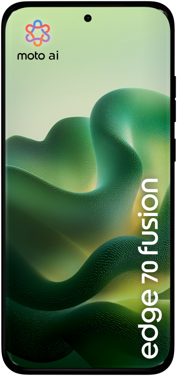 Motorola edge 70 fusion 17,2 cm (6.78") SIM doble Android 16.0 5G USB Tipo C 8 GB 256 GB 7000 mAh Verde