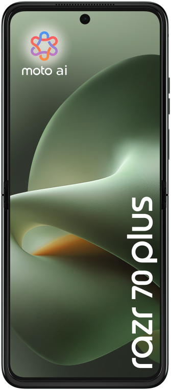 Motorola razr 70 plus 17,5 cm (6.9") SIM doble Android 16.0 5G USB Tipo C 12 GB 512 GB 4500 mAh Verde oscuro