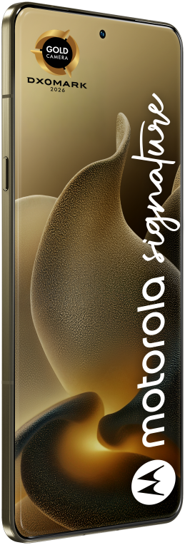 Motorola signature 17,2 cm (6.78") SIM doble Android 16.0 5G USB Tipo C 16 GB 512 GB 5200 mAh Oro