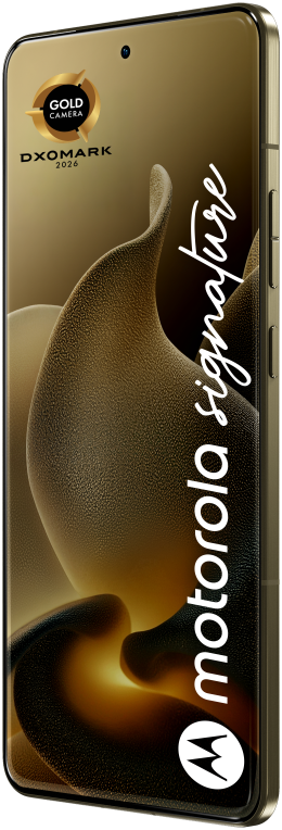 Motorola signature 17,2 cm (6.78") SIM doble Android 16.0 5G USB Tipo C 16 GB 512 GB 5200 mAh Oro