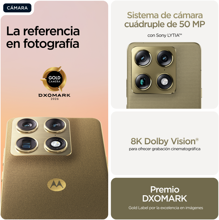 Motorola signature 17,2 cm (6.78") SIM doble Android 16.0 5G USB Tipo C 16 GB 512 GB 5200 mAh Oro