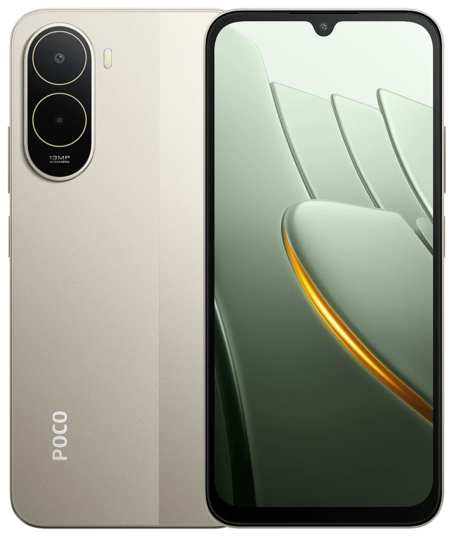 Xiaomi POCO C81 Pro 17,5 cm (6.9") SIM doble 4G USB Tipo C 4 GB 256 GB 6000 mAh Oro