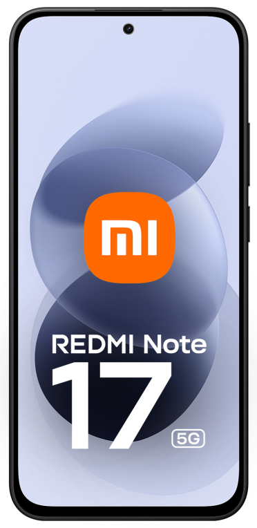 Xiaomi Redmi Note 17 5G 17,8 cm (6.99") SIM doble USB Tipo C 6 GB 256 GB 7700 mAh Negro