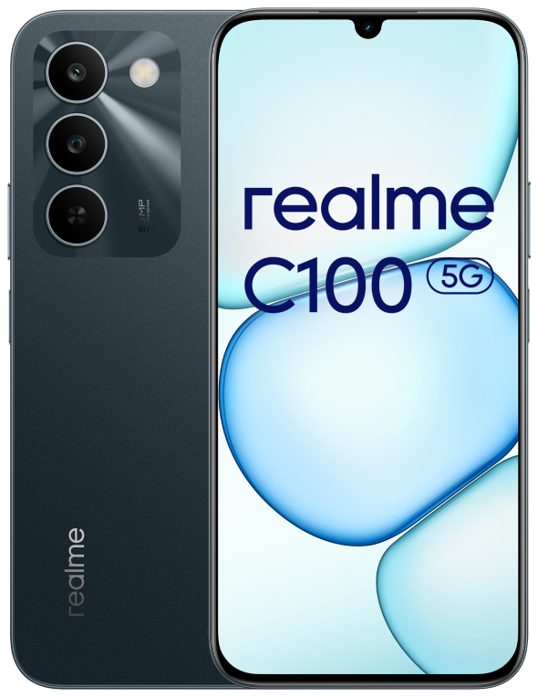 realme C100 5G 17,3 cm (6.8") SIM doble Android 16.0 USB Tipo C 4 GB 256 GB 6600 mAh Verde