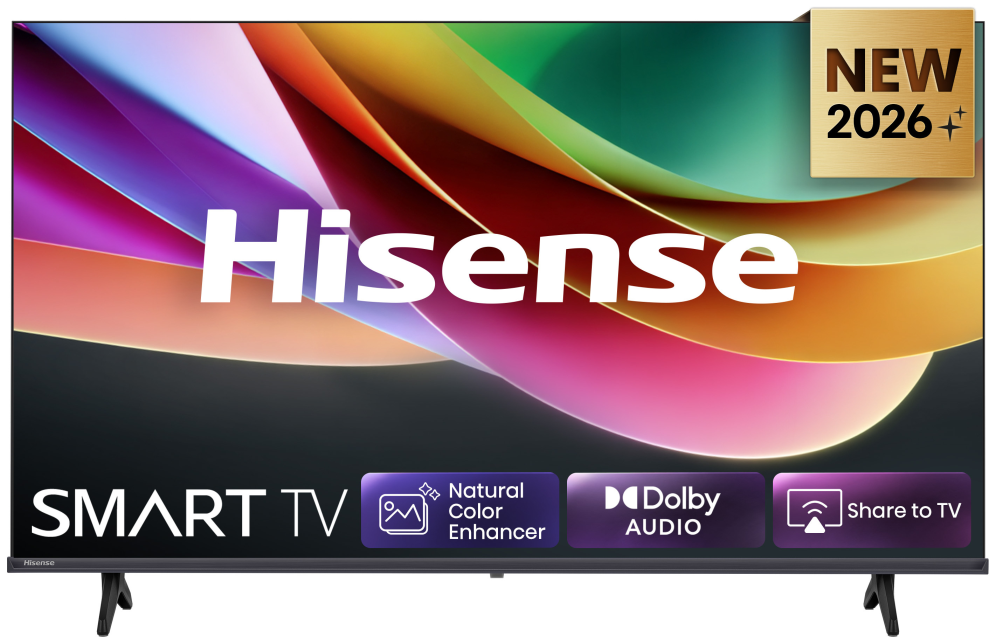 Hisense 40A4S 101,6 cm (40") Full HD Smart TV Wifi Negro 200 cd / m²