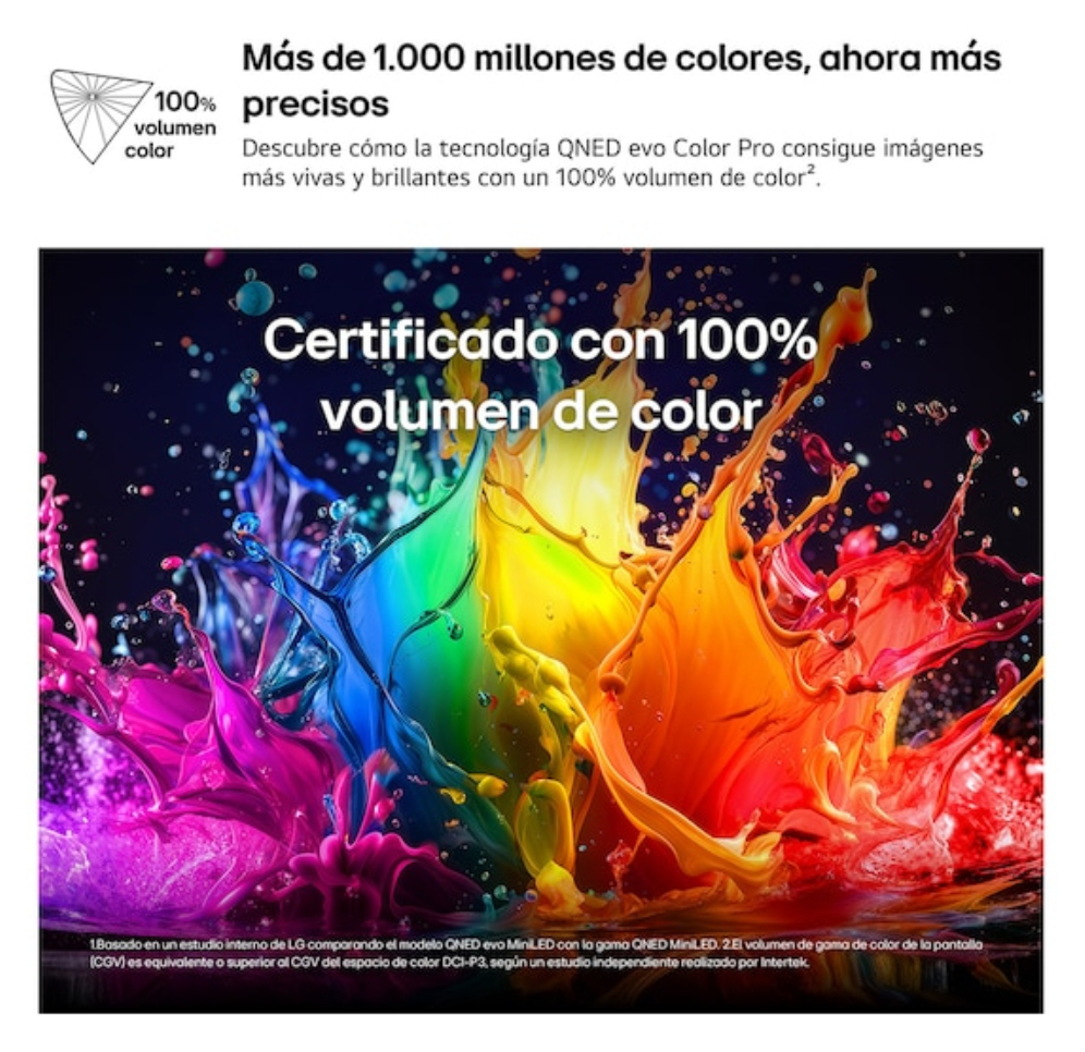 LG QNED evo AI MiniLED 43QNED81B6C.AEU Televisor 109,2 cm (43") 4K Ultra HD Smart TV Wifi Negro
