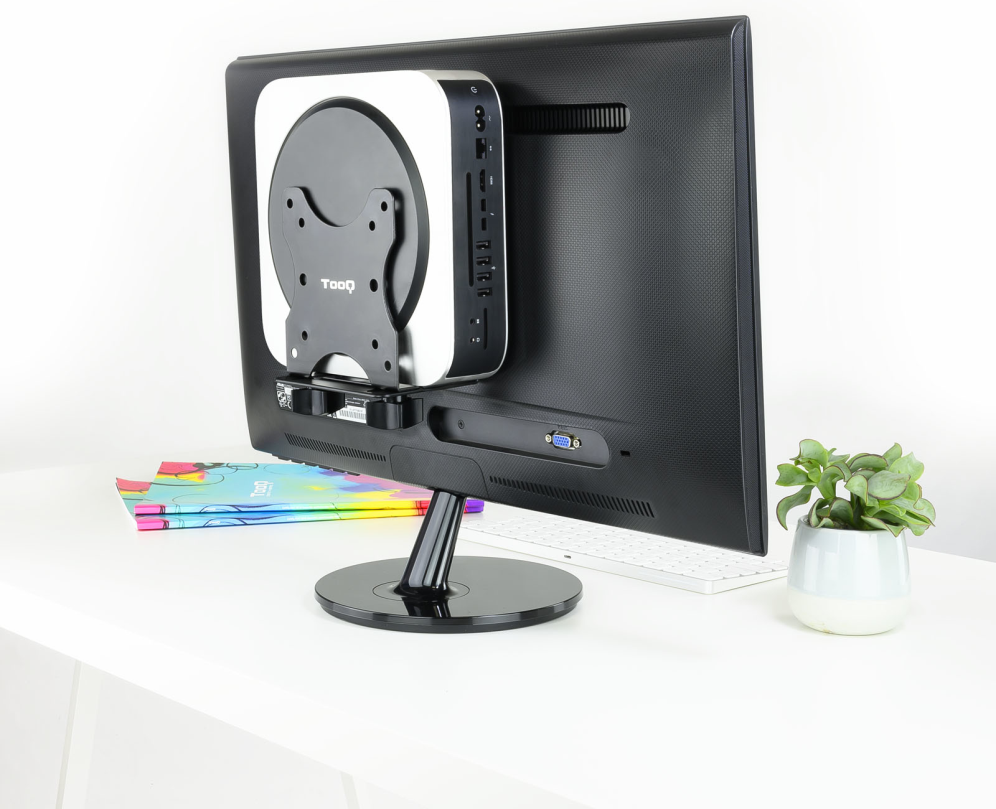TooQ TCCH0001-B soporte y montura para estación de trabajo/PC todo en uno 5 kg Negro
