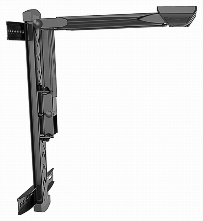Gembird WM-55ST-02 soporte para TV 139,7 cm (55") Negro