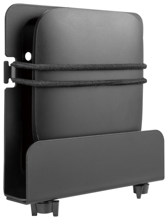 AISENS Soporte Universal De Pared Para Mini Pc, Router, Negro