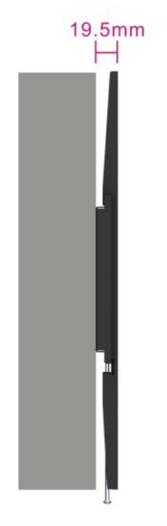 Ewent EW1503 177,8 cm (70") Negro