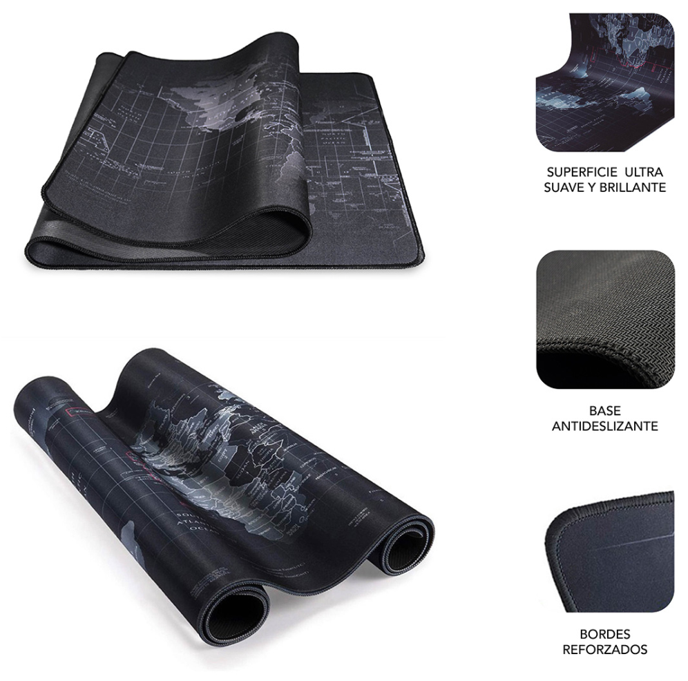 SUBBLIM Alfombrilla Ratón World XL Mouse Pad
