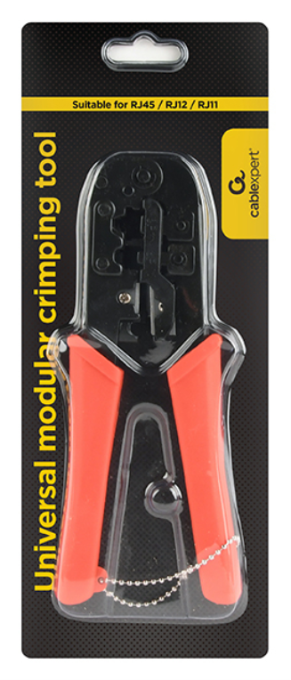 Gembird T-WC-01 crimpadora Herramienta para prensar Negro