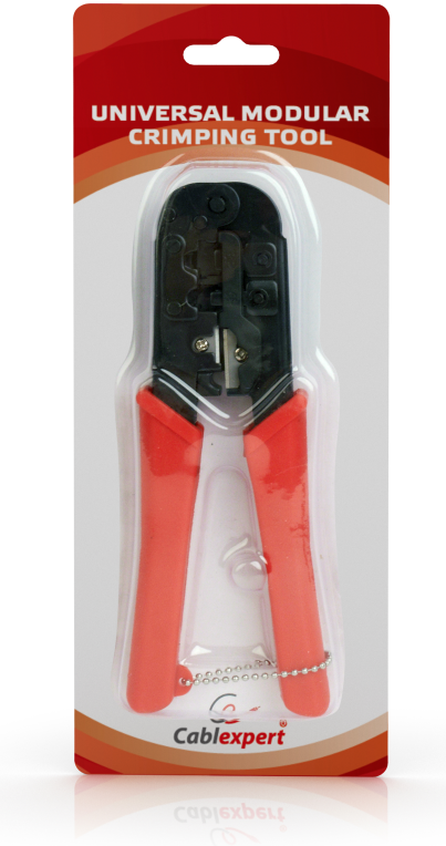 Gembird T-WC-01 crimpadora Herramienta para prensar Negro
