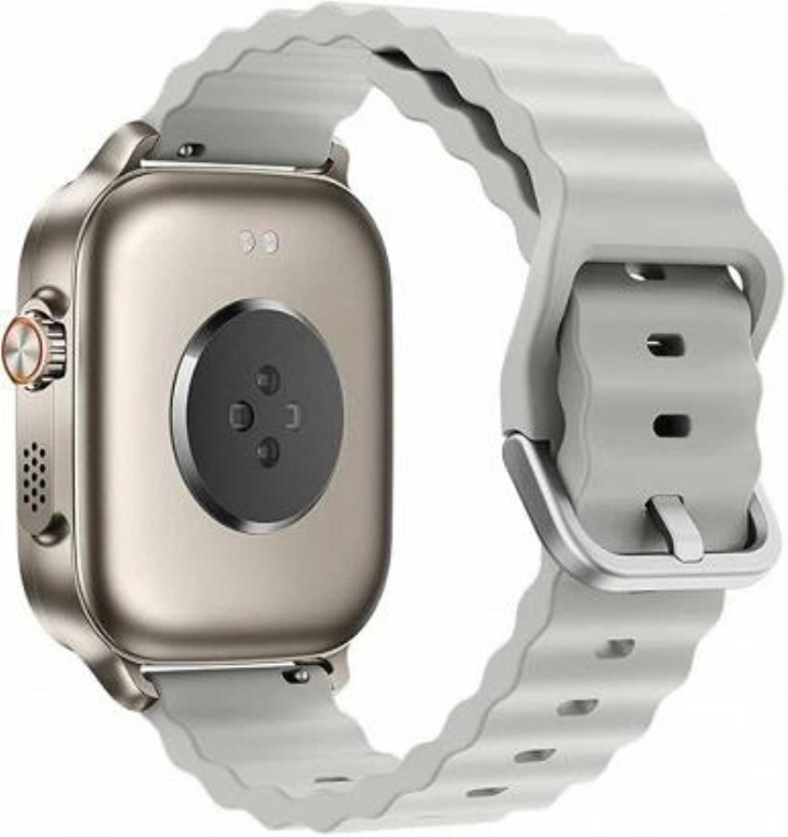 realme Watch 5 5 cm (1.97") AMOLED Digital 390 x 450 Pixeles Pantalla táctil Plata GPS (satélite)