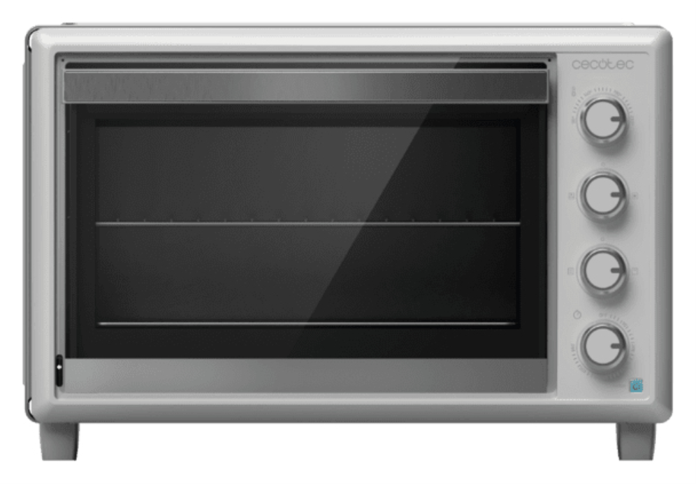Cecotec Bake&Toast 6090 White Gyro Horno Convección de Sobremesa 60L 2200W Blanco