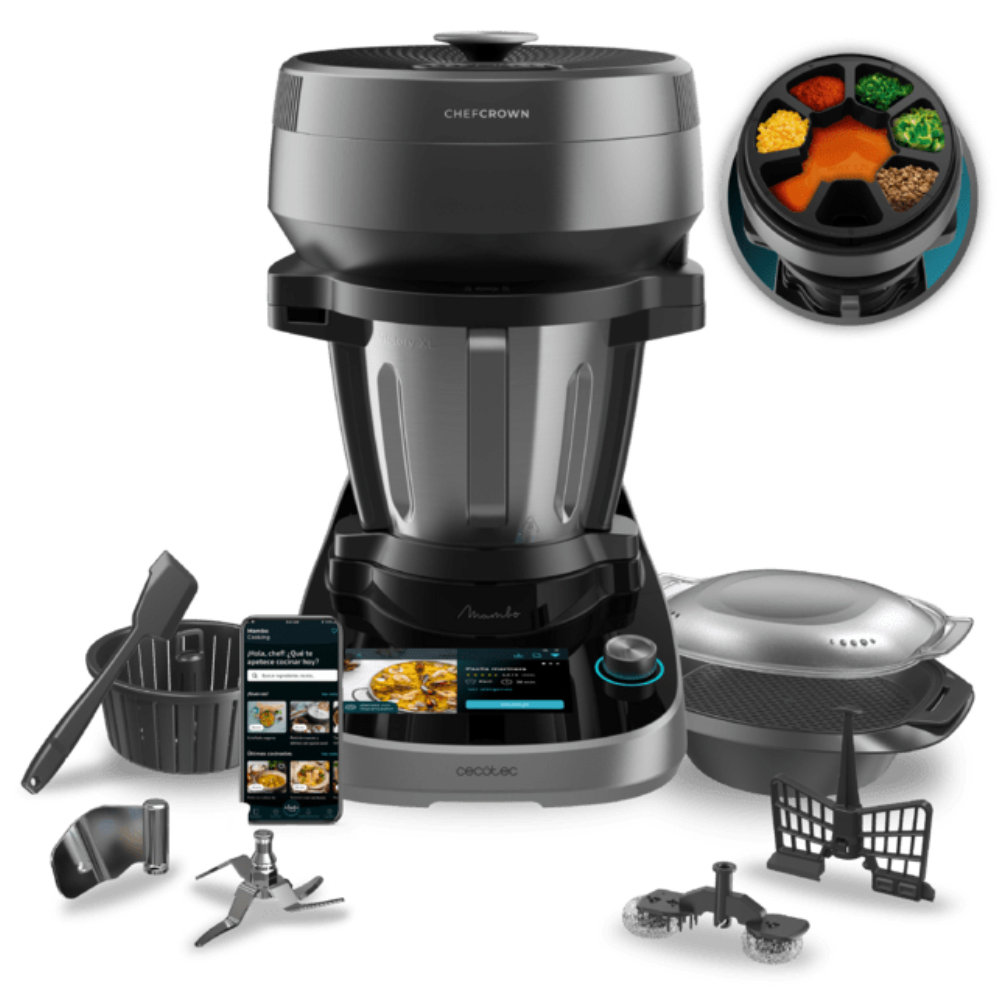 Cecotec Mambo CooKing Victory Robot de Cocina Multifunción con Dispensador de Alimentos 4.5L