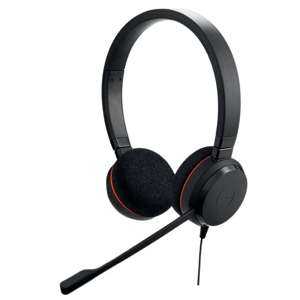 AURICULARES JABRA EVOLVE 20 MS STEREO CON MICROFONO USB BULK