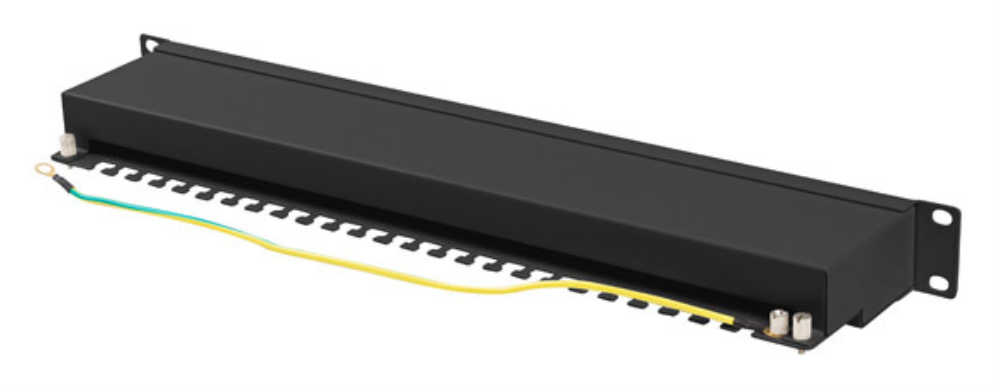 Lanberg PPSA-1024-B panel de parcheo 1U