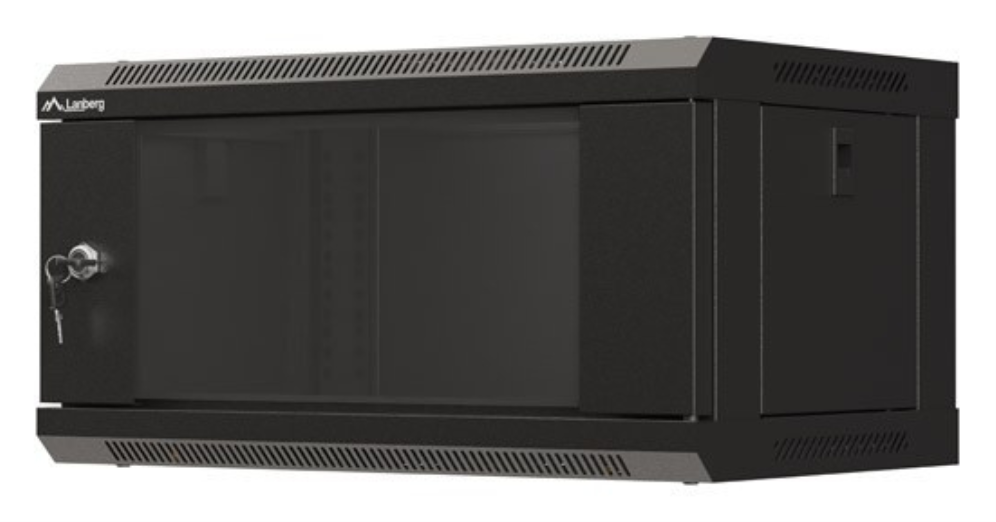 Lanberg WF03-5304-10B armario rack 4U Bastidor de pared Negro