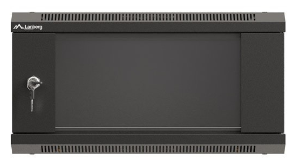 Lanberg WF03-5304-10B armario rack 4U Bastidor de pared Negro