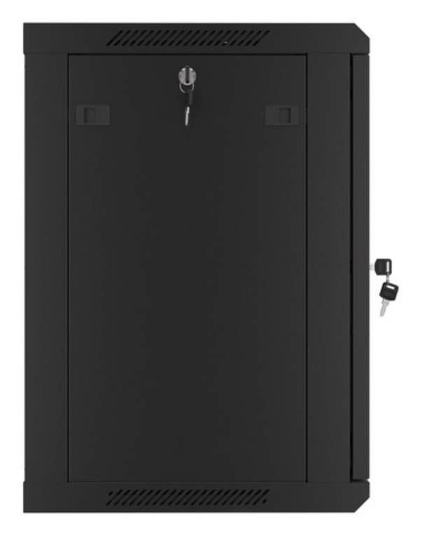 Lanberg WF01-6412-00B armario rack 12U Bastidor de pared Negro