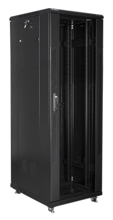 Lanberg FF01-6837-12B armario rack 37U Rack o bastidor independiente Negro