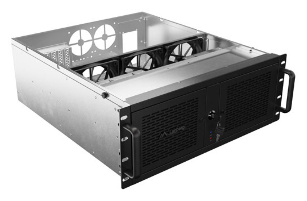 Lanberg SC01-5204-12B plataforma de infraestructura modular Bastidor (4U) 0 GB