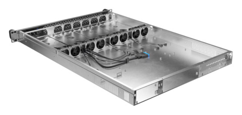 Lanberg SC01-6501-12B plataforma de infraestructura modular Bastidor (1U) 0 GB