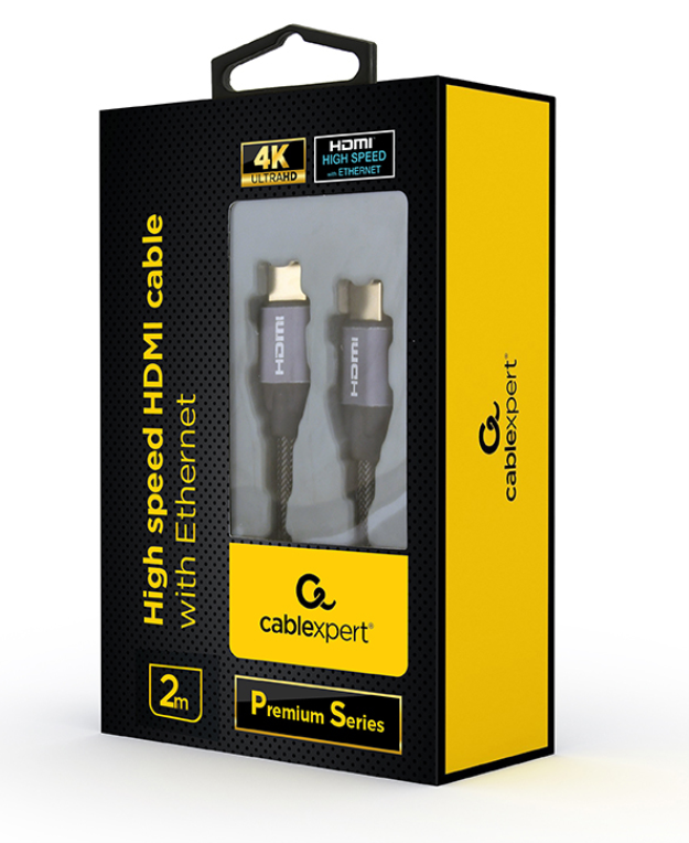 Gembird CCBP-HDMI-2M cable HDMI HDMI tipo A (Estándar) Negro
