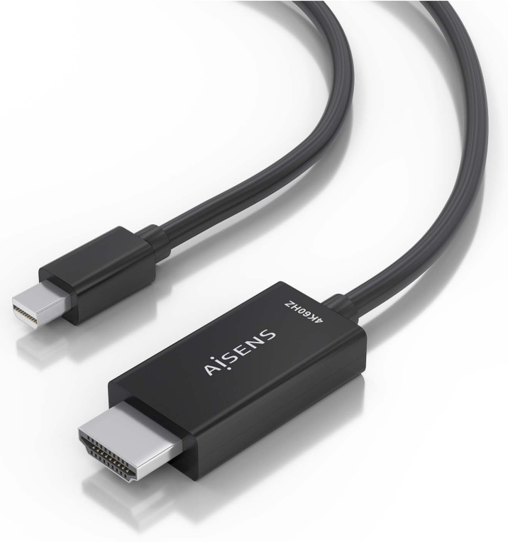 AISENS A125-0889 adaptador de cable de vídeo 3 m Mini DisplayPort HDMI tipo A (Estándar)