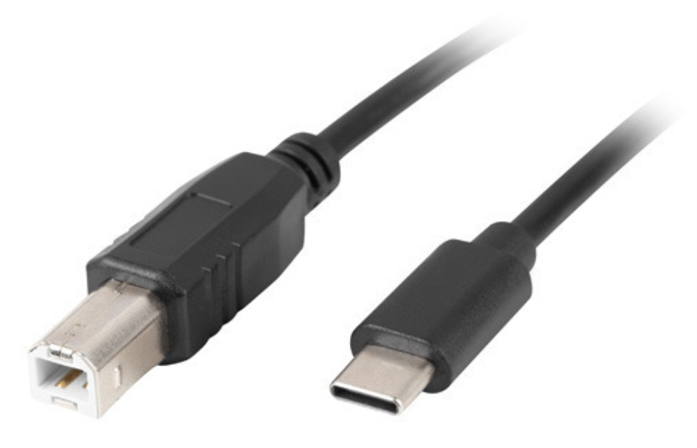 Lanberg CA-USBA-14CC-0030-BK cable USB USB 2.0 3 m USB B USB C Negro