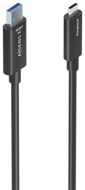 AISENS A157-0925 cable USB USB 3.2 Gen 2 (3.1 Gen 2) 15 m 2 x USB A USB C Negro