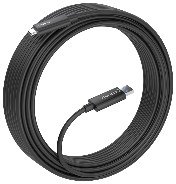 AISENS A157-0925 cable USB USB 3.2 Gen 2 (3.1 Gen 2) 15 m 2 x USB A USB C Negro