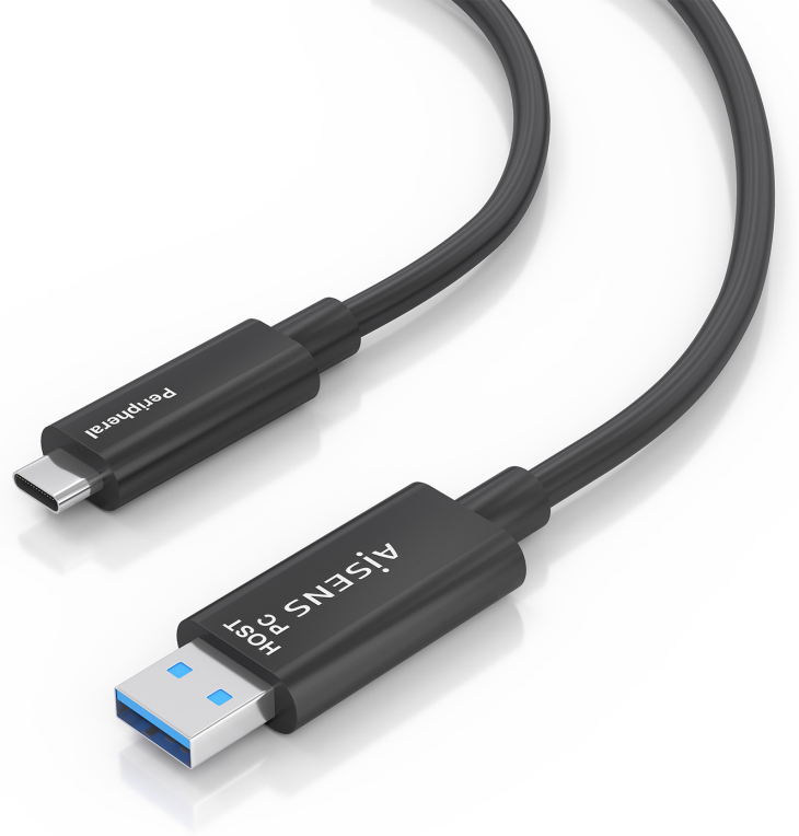 AISENS A157-0925 cable USB USB 3.2 Gen 2 (3.1 Gen 2) 15 m 2 x USB A USB C Negro