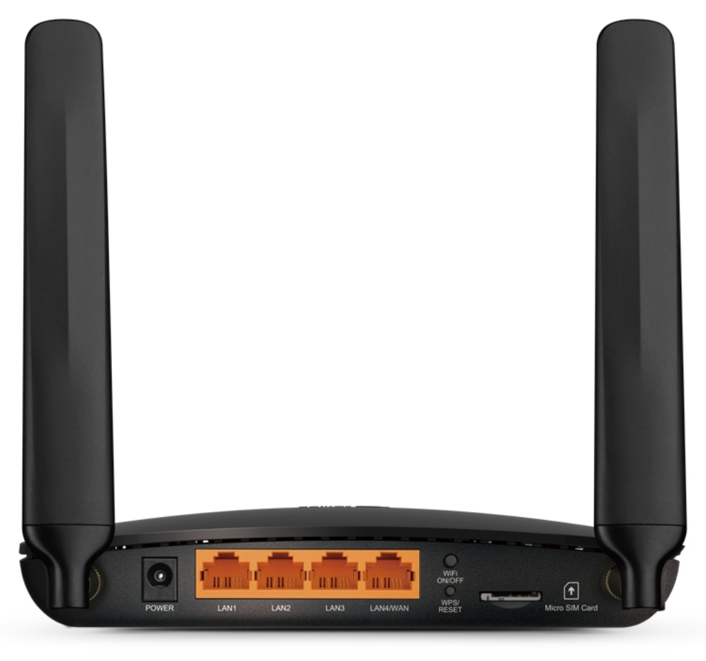 TP-Link Archer MR200 router inalámbrico Ethernet rápido Doble banda (2,4 GHz / 5 GHz) 4G Negro