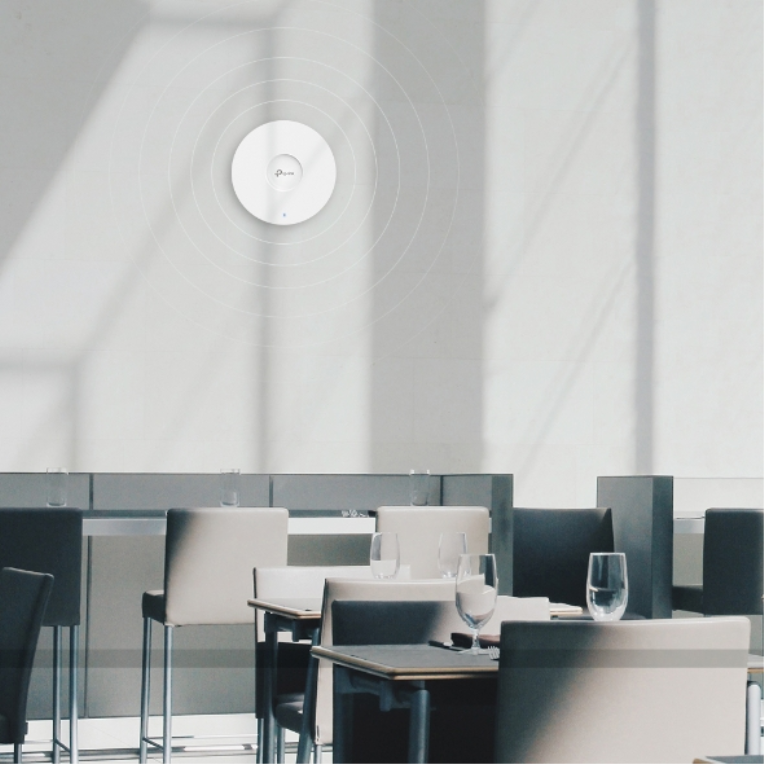 TP-Link Omada EAP670 punto de acceso inalámbrico 5400 Mbit/s Blanco Energía sobre Ethernet (PoE)