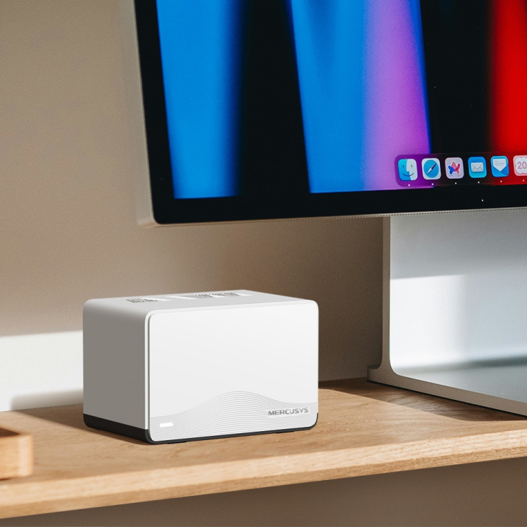 Mercusys HALO H27BE Doble banda (2,4 GHz / 5 GHz) Wi-Fi 6 (802.11ax) Blanco 3 Interno