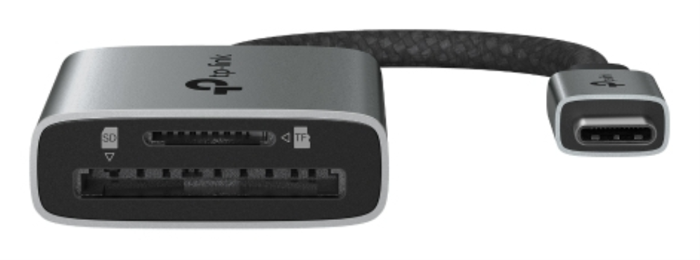 TP-Link UA430C lector de tarjeta USB 3.2 Gen 1 (3.1 Gen 1) Type-C Gris