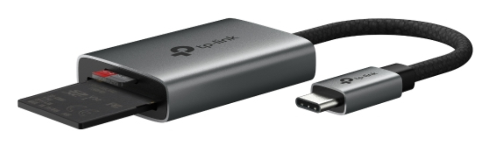 TP-Link UA430C lector de tarjeta USB 3.2 Gen 1 (3.1 Gen 1) Type-C Gris