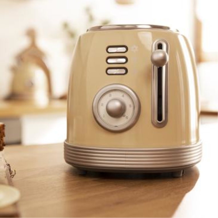 Cecotec Vintage 800 6 2 rebanada(s) 850 W Amarillo
