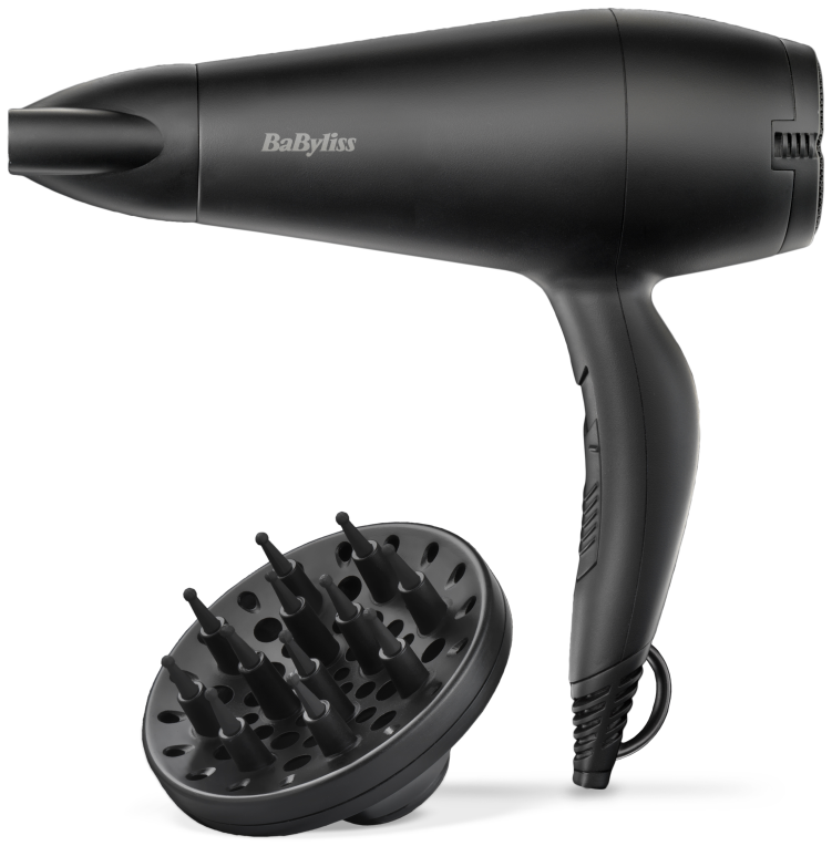 BaByliss D215DE secador 2000 W Negro
