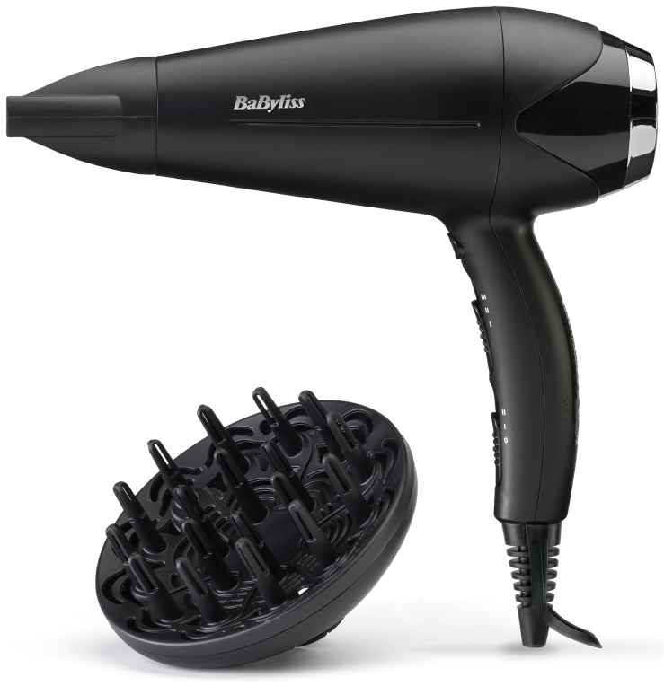 BaByliss D572DE secador 2200 W Negro